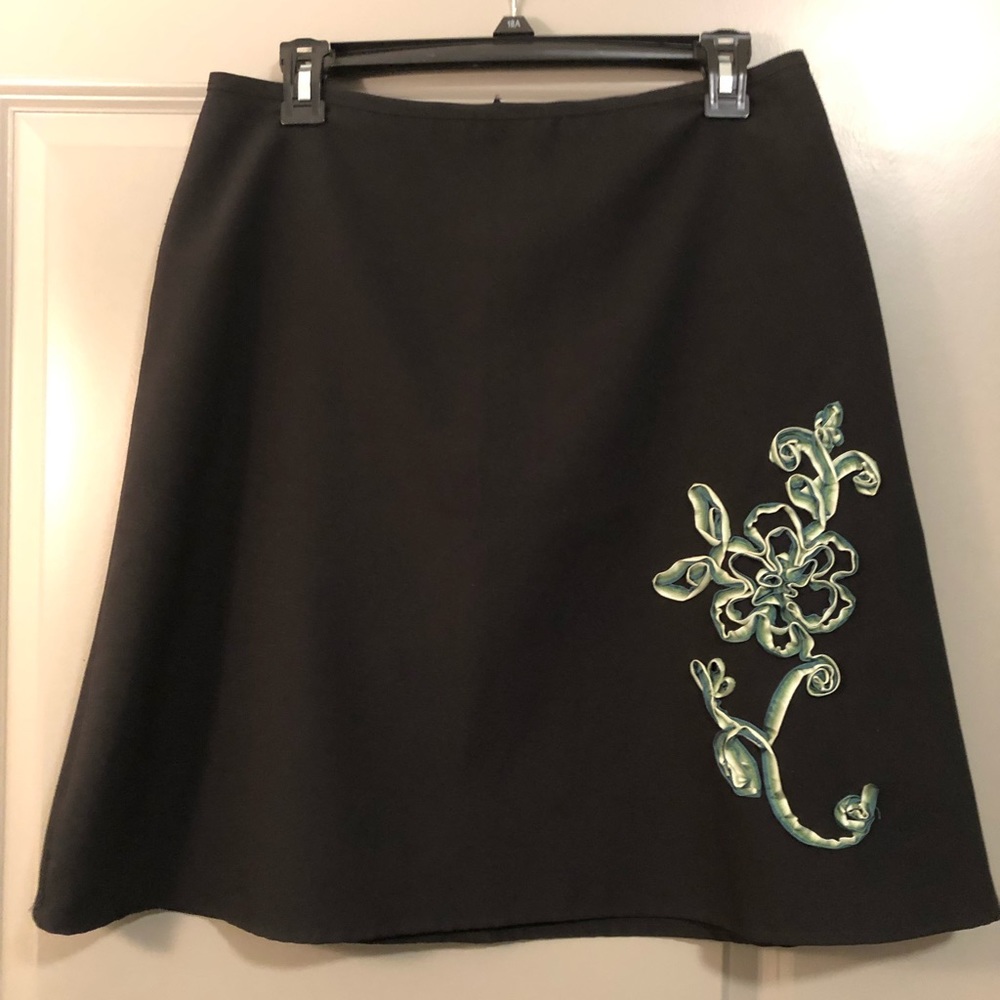 💥2/$20💥 Speechless black skirt w/green ribbon